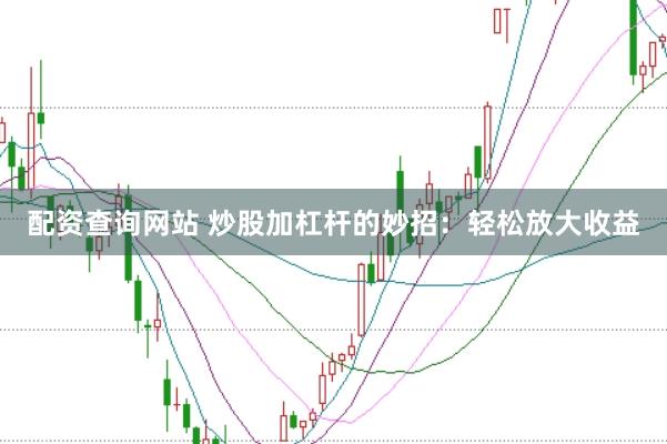 配资查询网站 炒股加杠杆的妙招：轻松放大收益